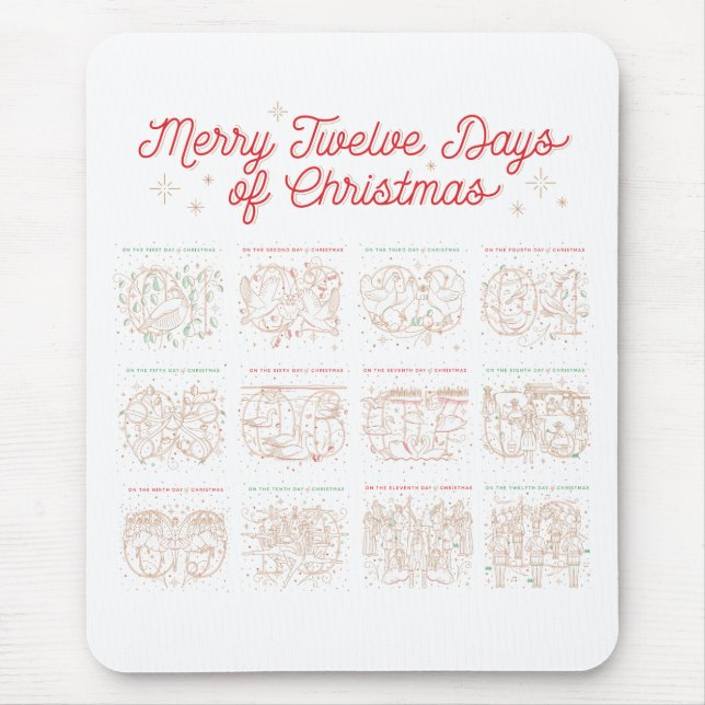 12 dagar jul-Mousepad Musmatta (Framsidan)