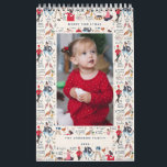 12 DAGAR Julecru Photo Kalender<br><div class="desc">12 dagar av julillustration som målats i Mönster av Caroline Bonne Müller med 1 kil i ett päron träd, 2 turturduvor, 3 franskar höns, 4 uppringande fåglar, 5 gyllene ringar, 6 gäss i värphöns, 7 svanar simmande, 8 jungfrulig mjölkning, 9 dam-dans, 10 sjöars leaping, 11 piper och 11. 2 trummor....</div>