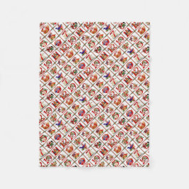 12 dagar julklapp Skriv ut Fleecefilt