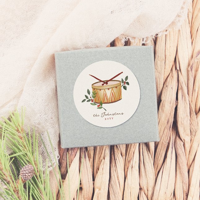 12 dagar julrom runt klistermärke (Skapare uppladdad)