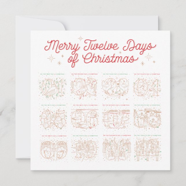 12 dagar med julklapp/fotokort 5,25 (Framsida)