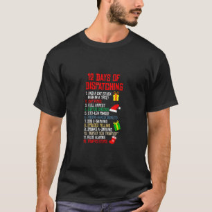 12 dagars avsändning av julklapp Pajama X-mas T Shirt