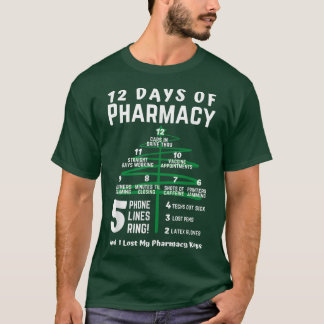 12 dagars farmaci, apotek, apotek t shirt