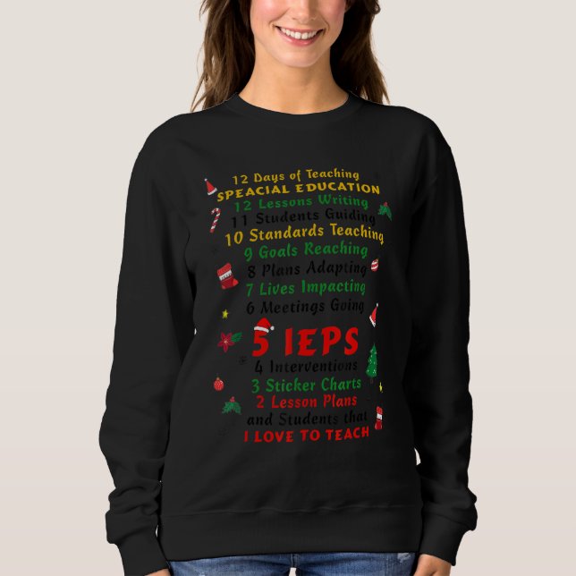 12 dagars Speciell utbildning 5 Ieps Sped C T Shirt (Framsida)
