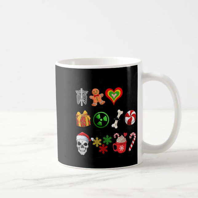 12 Days Of Radiology Xray Tech Ct Mri Merry Christ Kaffemugg (Höger)