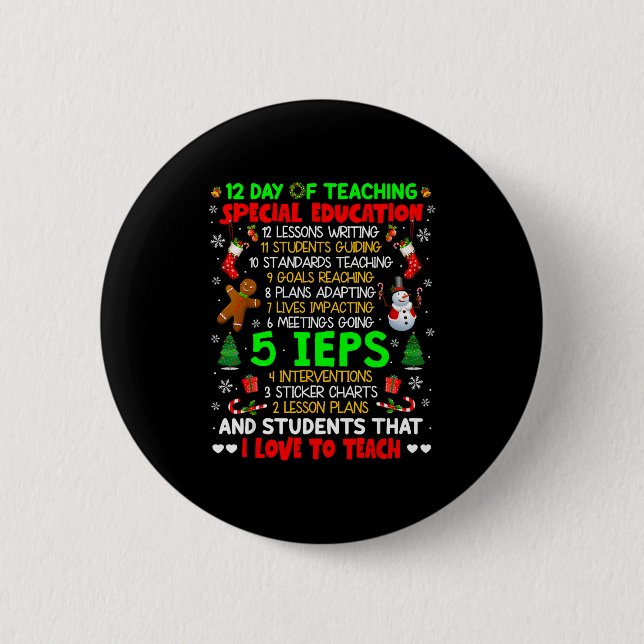 12 Days Of Teaching Special Education Ieps Sped Te Knapp (Framsida)
