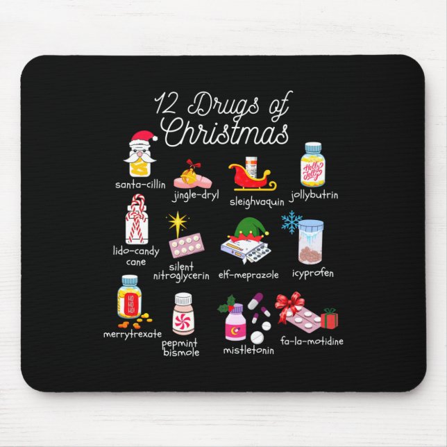 12 Drugs Of Christmas Pharmacist Technician Pharma Musmatta (Framsidan)