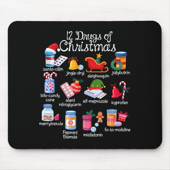 12 Drugs Of Christmas Pharmacist Technician Pharma Musmatta (Framsidan)
