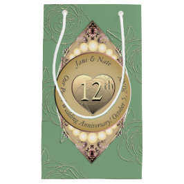 12:e/30:e Pearl Bröllop-årsdagen Gift Bag