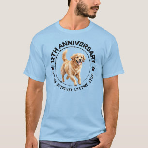 12:e-årsdagen Golden-hoppet T Shirt