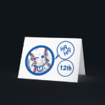 "12:e" BASEBALL HUMOR OCH BIRTHDAY HUMOR Kort<br><div class="desc">TACK så mycket för att du stannade i en av mina åtta butiker. SLÅ ELLER ETT MISS? Det här kortet kan vara underbart för "basebollspelare eller fläkt" i ditt liv. Jag skapar mer så att jag kan leta efter "andra åldrar" eller "ändra åldern" som du kan på alla mina kort...</div>