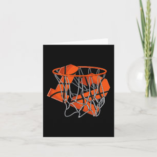 12:e Birthday Basketball Kids Kort