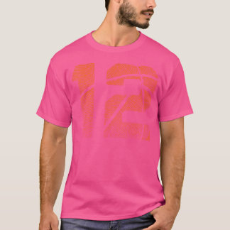 12:e Birthday Boy Basketball Player Basketball 12 T Shirt