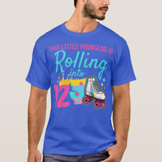 12:e Birthday Roller Skate 1 T Shirt