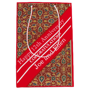 12:e Bröllop-årsdagen, Silke-årsdagen