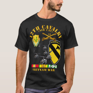 12:e Cavalry Luft Cav 1st Cav Division w SVC T Shirt
