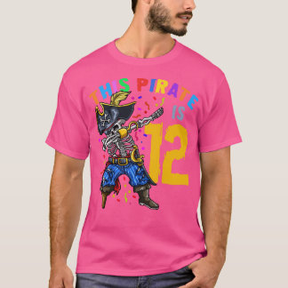 12:e födelsedag Pirat 1 T Shirt