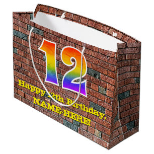 12:e födelsedag: Roligt, Graffiti-Inspired Rainbow