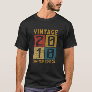 12:e födelsedag Vintage 2010 född 2010 12 år gamma T Shirt