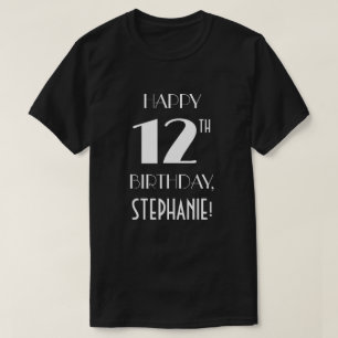 12:e Födelsedagsfest - Art Deco Inspired look Shi T Shirt