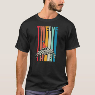 12:e Födelsedagsfest Supply Retro Vintage Pet Jump T Shirt