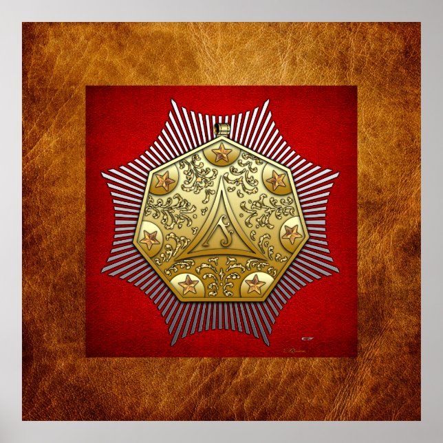 12:e grad: Master Architect Poster (Framsidan)