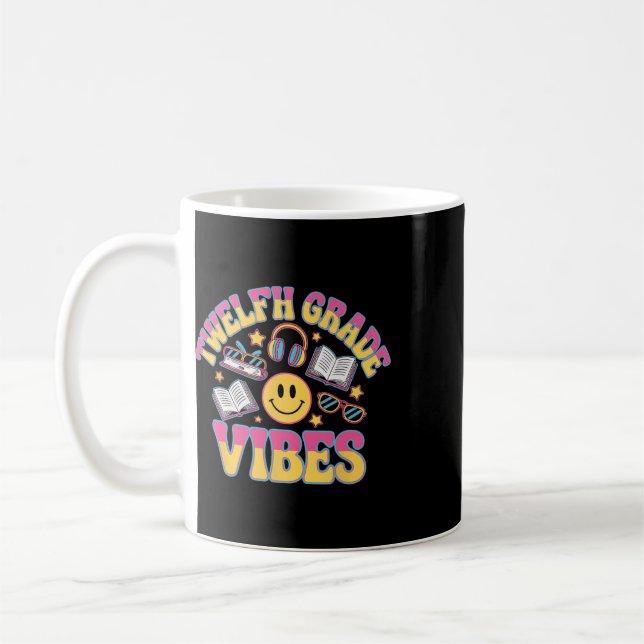 12:e klassens vibbar tolfte klass lärare Kid Ck Ti Kaffemugg (Vänster)