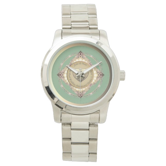 12:e och 30:e årsdagen armbandsur (Framsida)