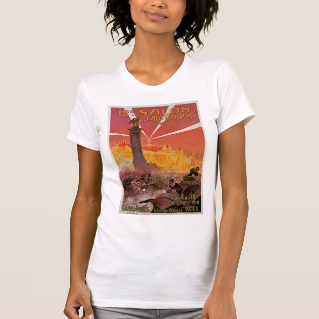 12:e Salon de l'Automobile T-shirt (Framsida)