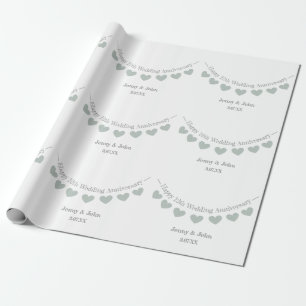 12:e silke bröllop år presentpapper
