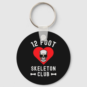 12 Foot Skeleton Club Giant Skelly Gles Alla hjärt Nyckelring