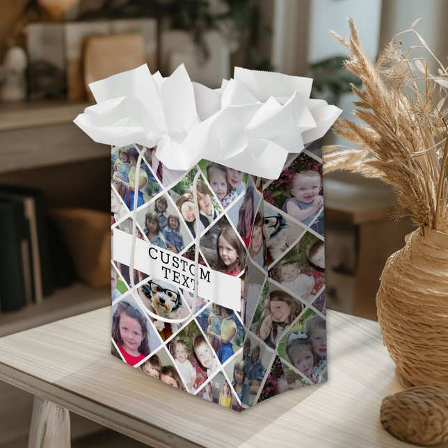 12 Fotodiamant Mönster med anpassningsbar (Custom Gift Bag)