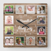 12 Fotokollage Rustic Barn Wood Barnbarn Citat