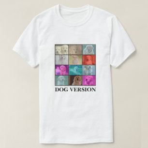 12 Hund Fotofrakt   Tour för Hund-version T Shirt