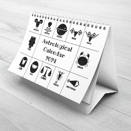 12 Indiska akrologitecken - kalender