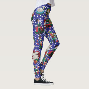 12 Juldagar A Partridge i Pear Träd Leggings