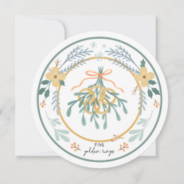 12 Juldagar Fem Julkort