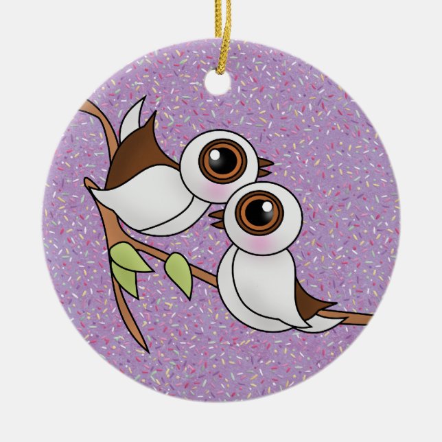 12 Juldagar Julgransprydnad Keramik (Framsidan)