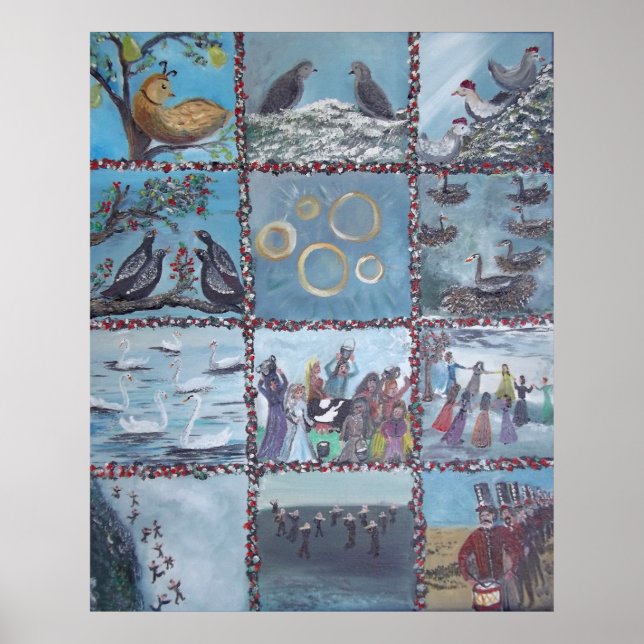 12 juldagar poster (Framsidan)