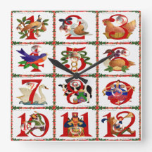 12 juldagars Quilt Printpresenter