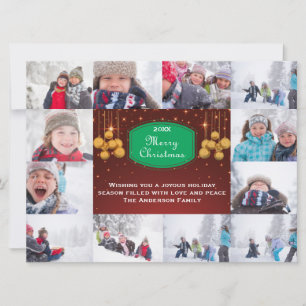 12 kort för fotogod jul Collage-6x8Christmas