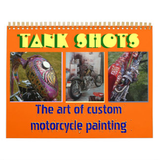 12 månader 2013 anpassningsbar motorcykelmålning m kalender