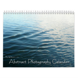 12 månader abstrakt fotografering, 1:a upplagan kalender