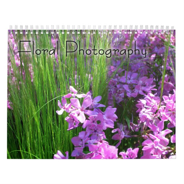 12 månader av blomfotografering, 1:a upplagan kalender (Omslag)