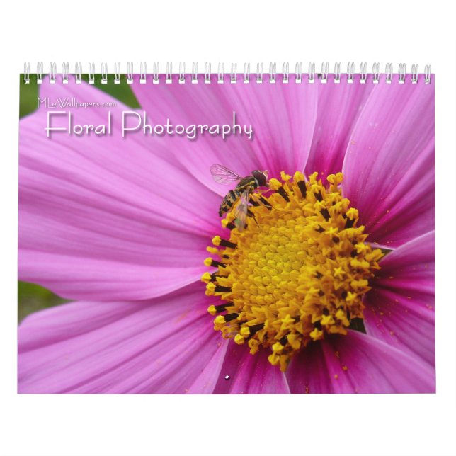 12 månader av blomfotografering, 4:e upplagan kalender (Omslag)