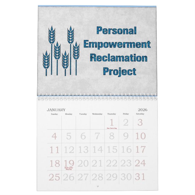 12 månader av kvinnan driver kalender (Jan 2026)