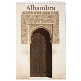 12 månaders alhambra- och generalife-kalender kalender