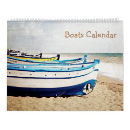 12 månaders båtar kalender