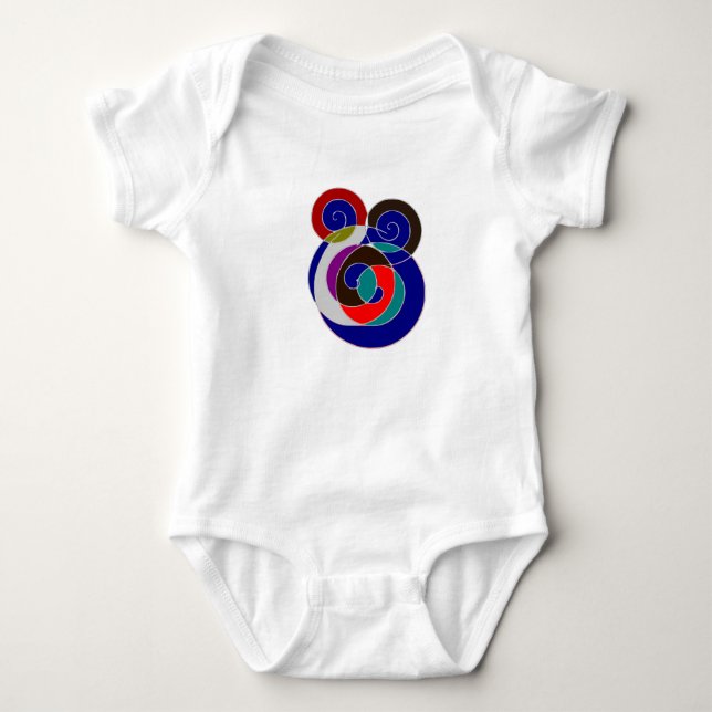 12 månaders bebis t-shirt (Framsida)