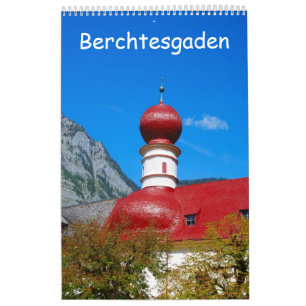 12 månaders Berchtesgaden Photo Calendar Kalender